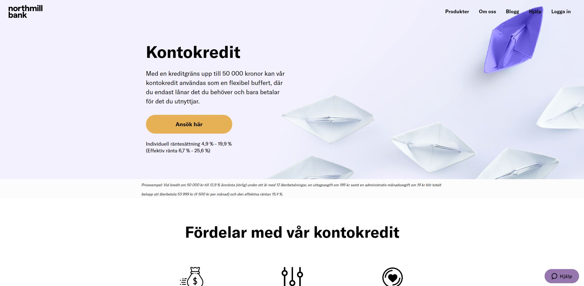 smslån Northmill